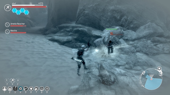 Explosive shot can knock down even the strongest enemies or at least move them away from you. - Abilities - Classes, attributes, talents and abilities - The Technomancer Game Guide