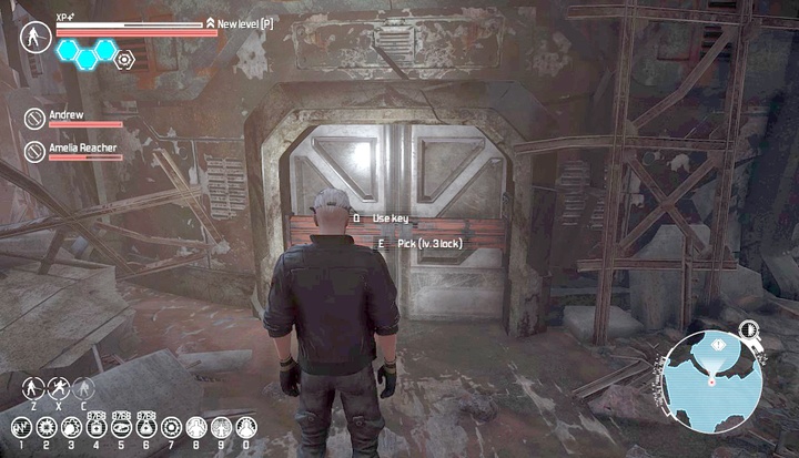 You will open the closed door with your hands or with the key from the guard. - Finding Earth | Chapter 3 Quests - Chapter 3 quests - The Technomancer Game Guide