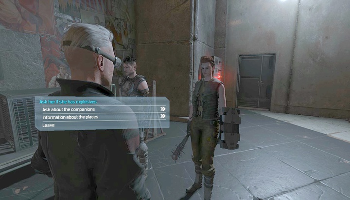 Go with Amelia to the hangar where she will prepare the explosive charge. - The Harder They Fall | Chapter 3 Quests - Chapter 3 quests - The Technomancer Game Guide