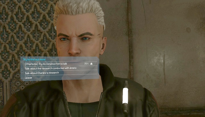 You can have more than two dialogue options if you completed many side quests. - Side quests in the Mutant Valley - Side quests - The Technomancer Game Guide