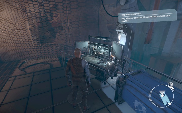 You must use the workbench to upgrade your equipment - Crafting - General hints - The Technomancer Game Guide
