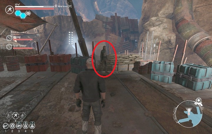 The refugee - your client. - Side quests in The Caravanserai - Side quests - The Technomancer Game Guide