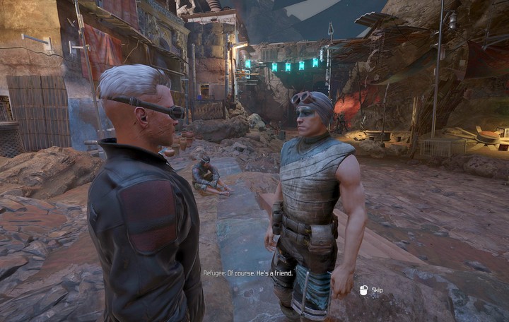 Sick refugees - they will be your source of information. - Side quests in The Caravanserai - Side quests - The Technomancer Game Guide