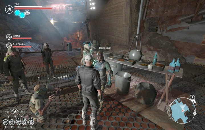 Speak with the Cook to analyze the contents of his soup. - Side quests in The Caravanserai - Side quests - The Technomancer Game Guide