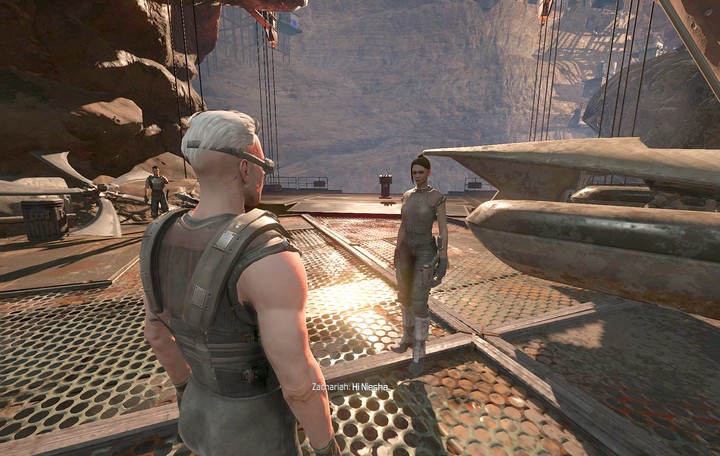 Speak with Niesha in Noctis. - Side quests in The Caravanserai - Side quests - The Technomancer Game Guide