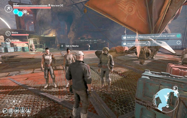 The trader connected with the quest - Side quests in The Caravanserai - Side quests - The Technomancer Game Guide