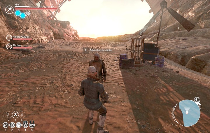 Aurora quartermaster - Side quests in The Caravanserai - Side quests - The Technomancer Game Guide