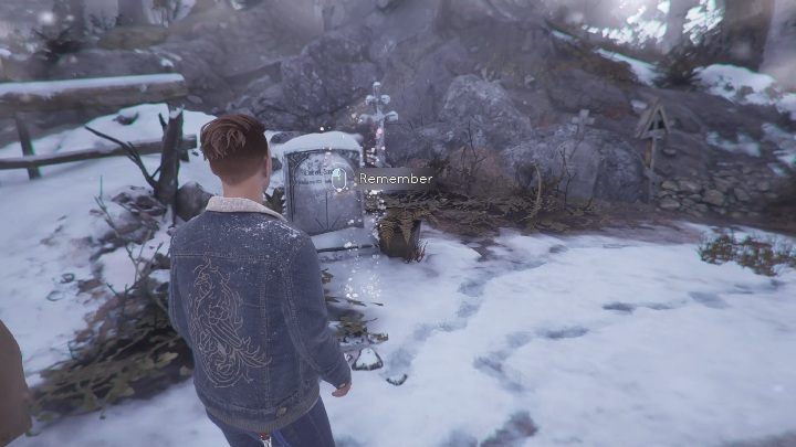 Theres a figurine behind the grave of Eddys mother - Tell Me Why: Cemetery, walkthrough - Chapter 2 Family Secrets - Chapter 2 Family Secrets - Tell Me Why Guide, Walkthrough