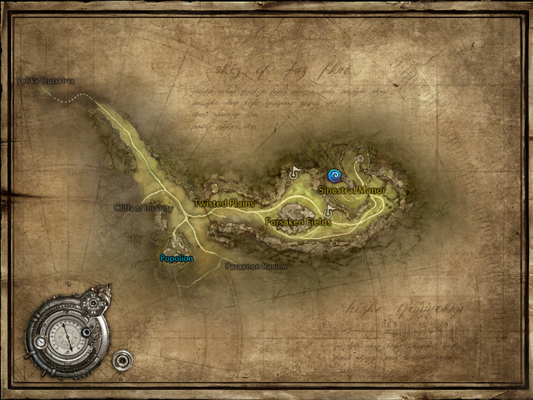 Vale of the Fang and the entrance to the Sinestral Manor instance. - Levels 22-28 - Raising in experience by completing quests - TERA - Fast leveling - Game Guide and Walkthrough