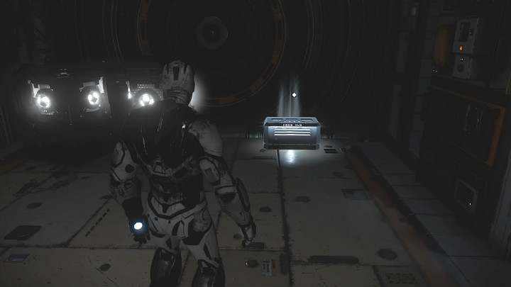 When you get out of the airlock, turn right - Marvels Avengers: Testing 1, 2, 3, walkthrough - Earth Orbit - Marvels Avengers Guide