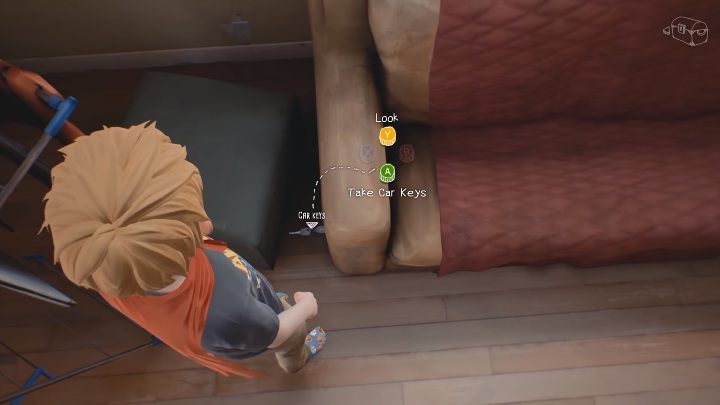 In the living room you can also find the keys to your fathers car - Other parts of the house - The Awesome Adventures of Captain Spirit Walkthrough - Walkthrough - The Awesome Adventures of Captain Spirit Game Guide