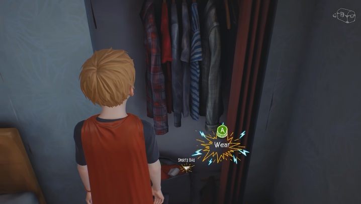 In the second wardrobe you will find the sports bag - Other parts of the house - The Awesome Adventures of Captain Spirit Walkthrough - Walkthrough - The Awesome Adventures of Captain Spirit Game Guide