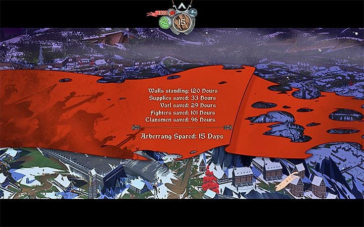 This next part of the chapter happens always, regardless of your decision near the gate (it doesnt matter if Rook/Alette is dead or not) - Chapter 20 | Chapters walkthrough for The Banner Saga 3 - Walkthrough - The Banner Saga 3 Game Guide