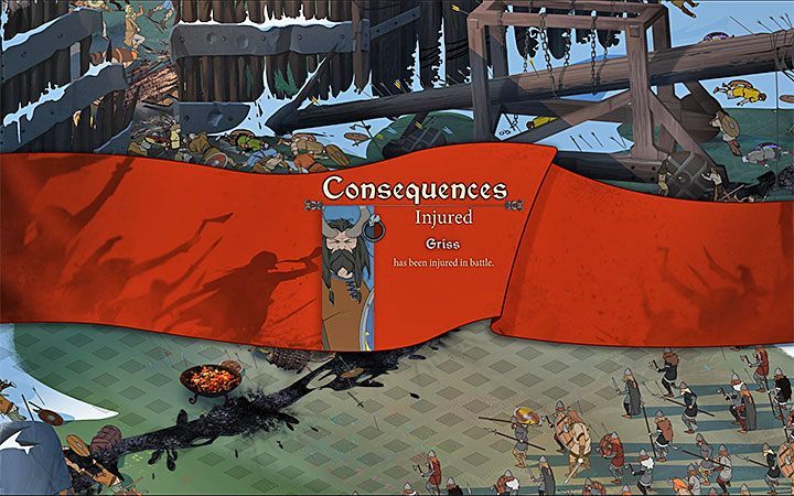 The system of dealing and receiving damage didnt receive any ground-breaking changes - Basic Game Mechanics in The Banner Saga 3 - Game basics - The Banner Saga 3 Game Guide