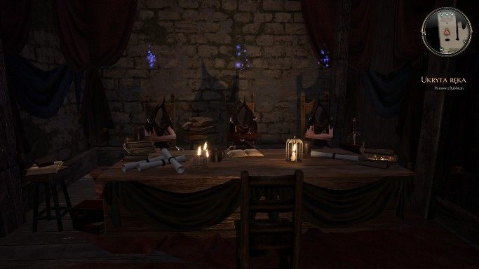 Downstairs, in the Old Adventurers Guild, theres a review board - The Review Board | Side Quests in The Bards Tale 4 - Side Quests - The Bards Tale 4 Game Guide
