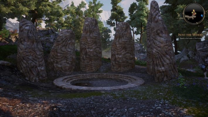 Standing Stones in the Inschriaha Forest. - Take the Highroad | Side Quests in The Bards Tale 4 - Side Quests - The Bards Tale 4 Game Guide