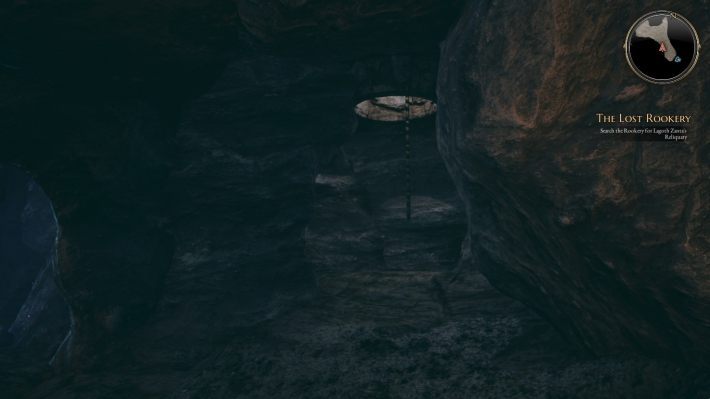 If you decide to go straight ahead, you will encounter the door, which you can open with the key that can be obtained at the top of the lighthouse, at the beach - The Lost Rookery | The Bards Tale 4 Main Quest Walkthrough - Main Quests - The Bards Tale 4 Game Guide