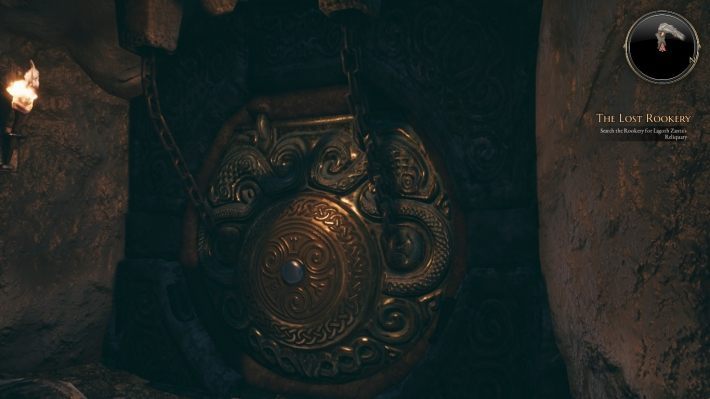 Proceed forward and open the door using the bell - The Lost Rookery | The Bards Tale 4 Main Quest Walkthrough - Main Quests - The Bards Tale 4 Game Guide