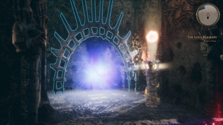 Exit the chamber and go back to Wyre village - The Lost Rookery | The Bards Tale 4 Main Quest Walkthrough - Main Quests - The Bards Tale 4 Game Guide