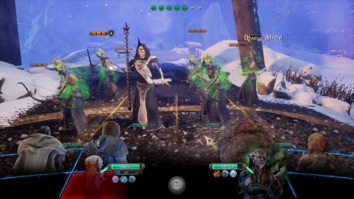 After defeating the enemies, you will find a puzzle with stones to push in this location - Blood of Kings | The Bards Tale 4 Main Quest Walkthrough - Main Quests - The Bards Tale 4 Game Guide