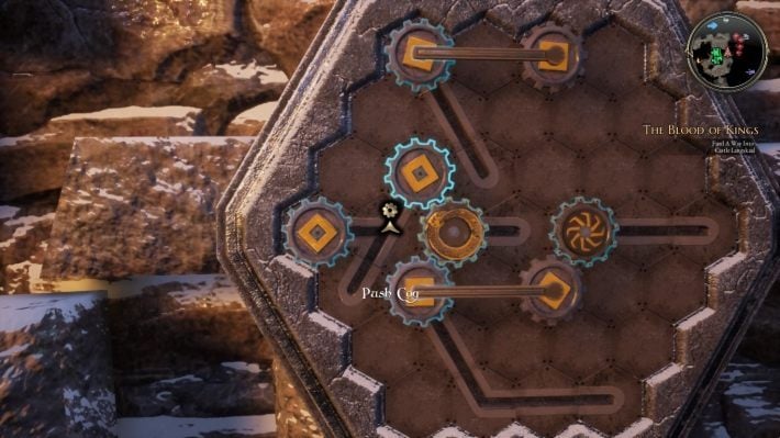Go to the left and you will find a puzzle with stones to push - Blood of Kings | The Bards Tale 4 Main Quest Walkthrough - Main Quests - The Bards Tale 4 Game Guide