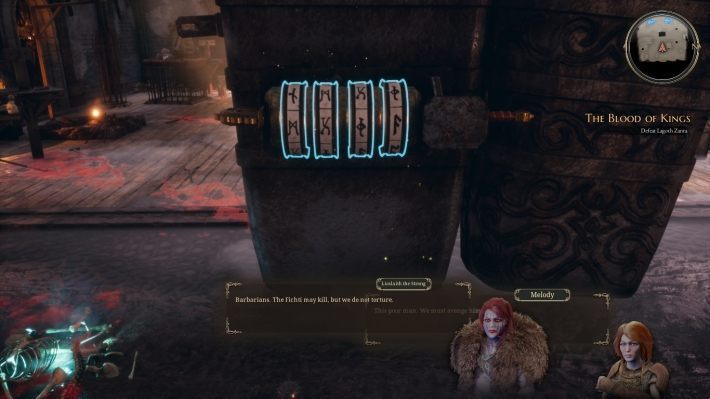 Inside, there will be a body with a key - Blood of Kings | The Bards Tale 4 Main Quest Walkthrough - Main Quests - The Bards Tale 4 Game Guide