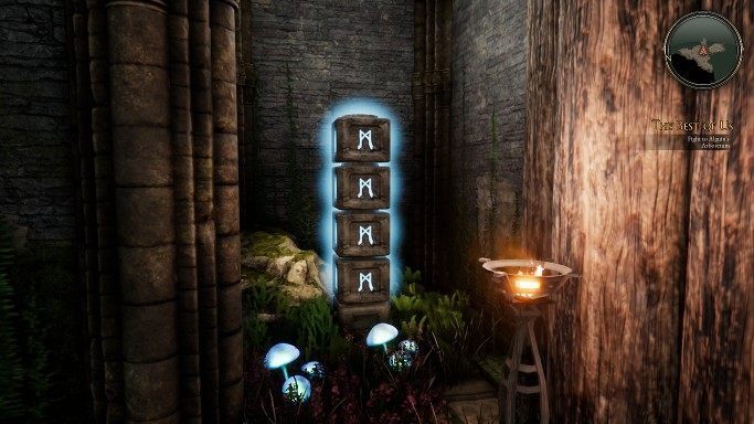 Youll encounter another such puzzle right behind the door - Runes | Puzzles in The Bards Tale 4 - Puzzles - The Bards Tale 4 Game Guide