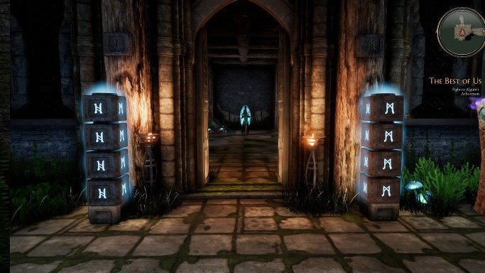 The next puzzle awaits you after you defeat an enemy - Runes | Puzzles in The Bards Tale 4 - Puzzles - The Bards Tale 4 Game Guide