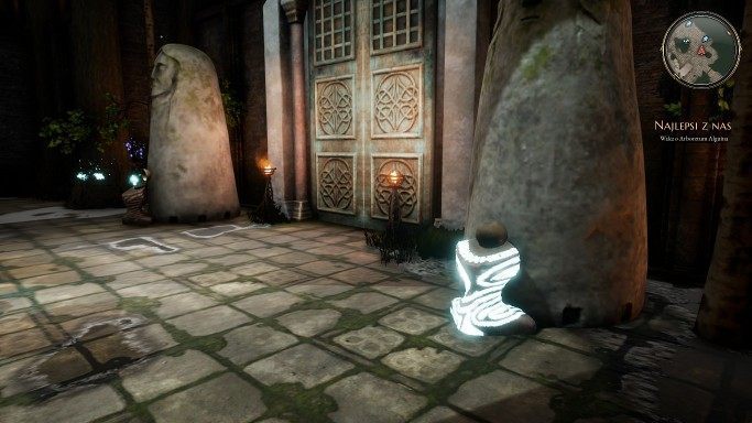 In the chamber on the right, you will find a Silver Square - Shrines | Puzzles in The Bards Tale 4 - Puzzles - The Bards Tale 4 Game Guide