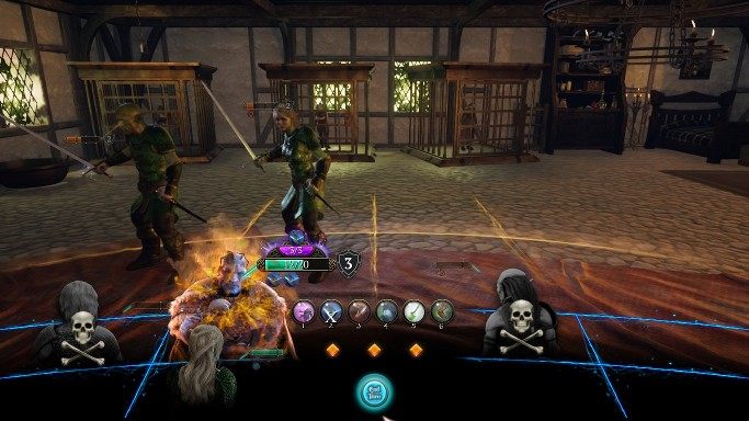 After defeating them, pick up the mysterious letter, which is located on the left side of the house - Elven Wiles | The Bards Tale 4 Main Quest Walkthrough - Main Quests - The Bards Tale 4 Game Guide