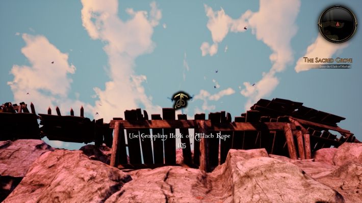 You come across another platform - The Sacred Grove | The Bards Tale 4 Main Quest Walkthrough - Main Quests - The Bards Tale 4 Game Guide