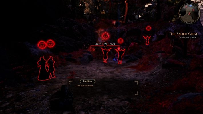 Your characters claim that this fight will only lead to death - The Sacred Grove | The Bards Tale 4 Main Quest Walkthrough - Main Quests - The Bards Tale 4 Game Guide