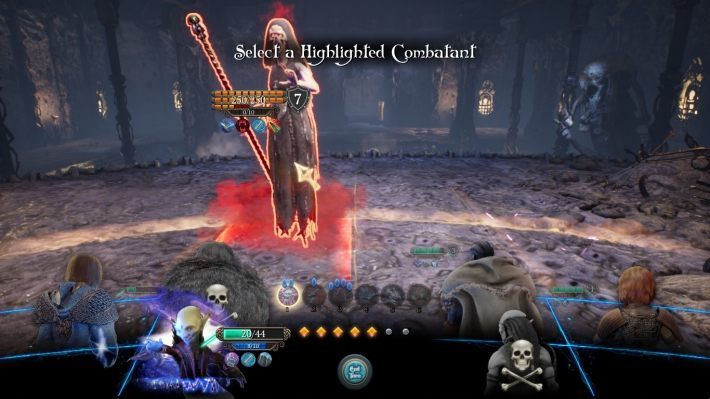 He doesnt suffer any damage from mental or physical attacks - Death to the Mad God and The Blessed Lady | The Bards Tale 4 Walkthrough - Main Quests - The Bards Tale 4 Game Guide