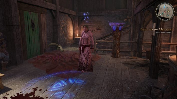 She asks you to find a certain temple - Death to the Mad God and The Blessed Lady | The Bards Tale 4 Walkthrough - Main Quests - The Bards Tale 4 Game Guide