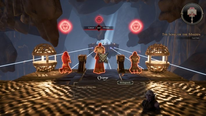 The key to the gate can be found in the same place where you have encountered the enemies - The Song of the Maiden | The Bards Tale 4 Walkthrough - Main Quests - The Bards Tale 4 Game Guide