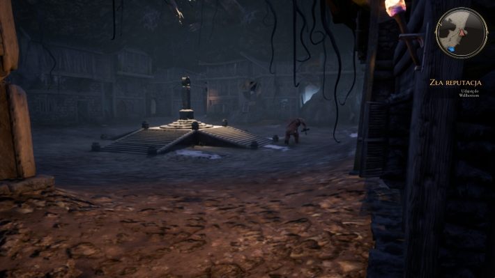 When you get to the door, push the cogwheel with the left mouse button - Bad Reputation | The Bards Tale 4 Main Quest Walkthrough - Main Quests - The Bards Tale 4 Game Guide