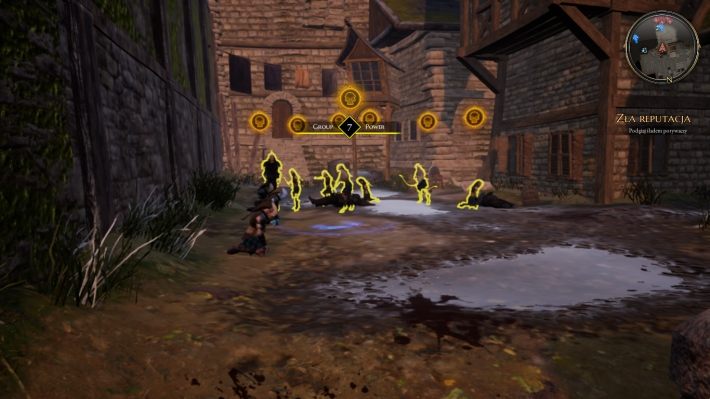 To defend one of your characters, use ability number 6 and put the weakened character behind one with more life points - Bad Reputation | The Bards Tale 4 Main Quest Walkthrough - Main Quests - The Bards Tale 4 Game Guide