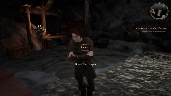 In order to prove to her that youre from the guild, play the Wildland Whistle to her - Keeper of the old ways | The Bards Tale 4 Main Quest Walkthrough - Main Quests - The Bards Tale 4 Game Guide