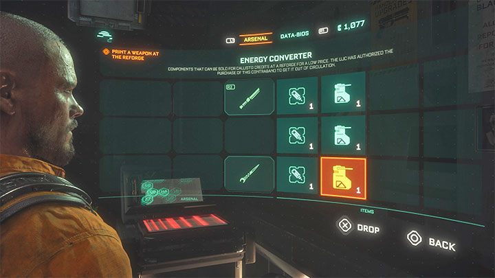 Inventory in the game is divided into 2 parts - Callisto Protocol: How to increase Jacobs inventory to 12 slots? - FAQ - The Callisto Protocol Guide