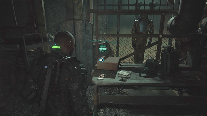 Explore the right part of the new location - Callisto Protocol: Tactical Pistol schematic - secrets, collectibles - Schematics - The Callisto Protocol Guide