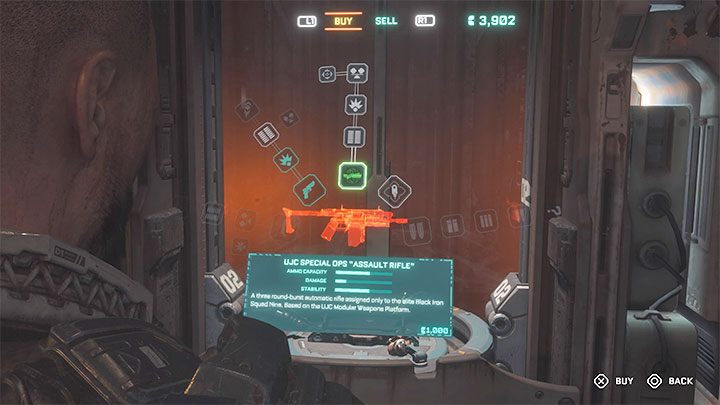 You can upload the schematic after reaching the nearest Reforge - Callisto Protocol: Assault Rifle Schematic - secrets, collectibles - Schematics - The Callisto Protocol Guide