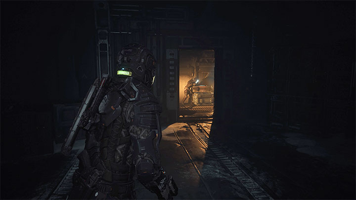 After exiting the vehicle, go to the place where Jacob's ship crashed - Callisto Protocol: Lost - Walkthrough - The Callisto Protocol Guide