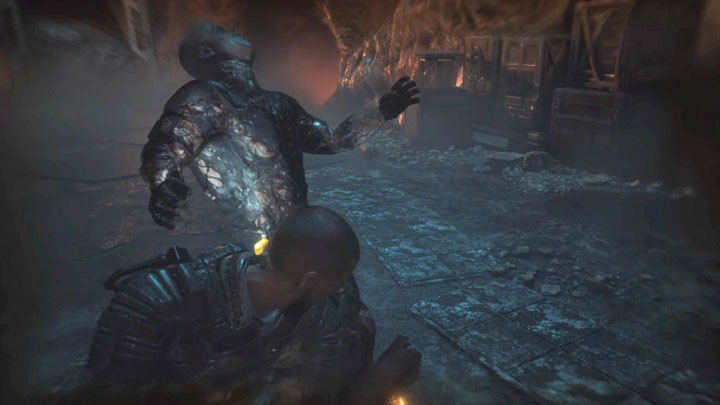 Right after Ferris ends his series of attacks, hit him with melee weapons - Callisto Protocol: Colony - Walkthrough - The Callisto Protocol Guide