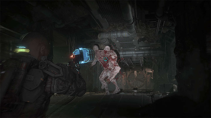 Head towards the door of the Mezzanine M123 - Callisto Protocol: Tower - Walkthrough - The Callisto Protocol Guide