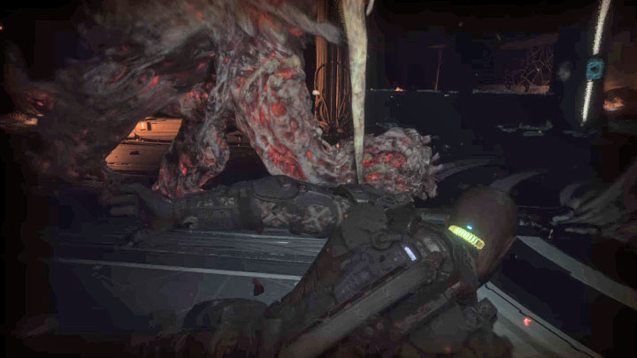 Alpha will run up to Jacob from time to time - Callisto Protocol: Tower - Walkthrough - The Callisto Protocol Guide