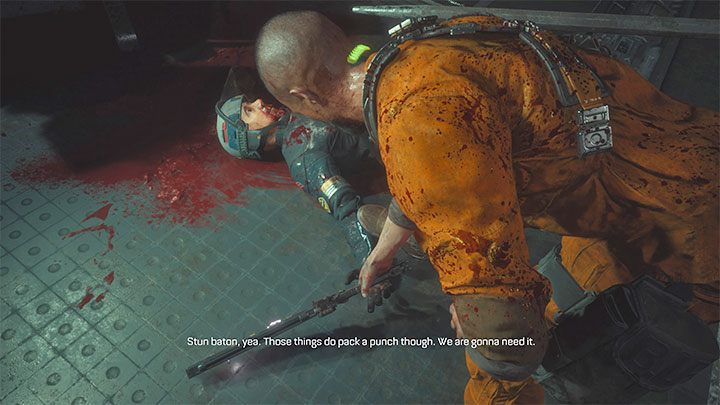 How to unlock: a scripted event in the Outbreak chapter - Jacob will find the baton next to a corpse during the search for the armory - Callisto Protocol: List of all weapons - firearms, melee - Basics - The Callisto Protocol Guide