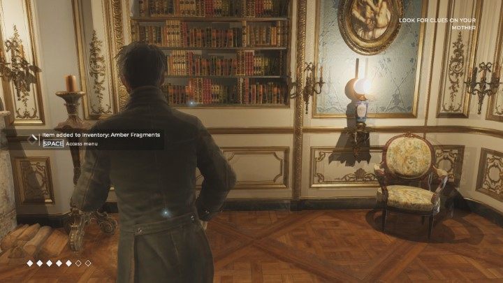 The chapter starts in your room where you have to search for clues left by your mother - Chapter 3 Episode 1 The Mad Ones - Guide - Episode 1 - The Mad Ones - The Council Game Guide