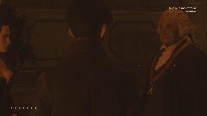 After choosing this option you stay near the fireplace and accompany duchess Emily and president Washington - Chapter 1 - Episode 1 The Mad Ones - Guide - Episode 1 - The Mad Ones - The Council Game Guide