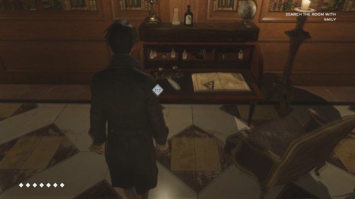After that you have to take a closer look at the nearby desk - Chapter 4 Episode 1 The Mad Ones - Guide - Episode 1 - The Mad Ones - The Council Game Guide