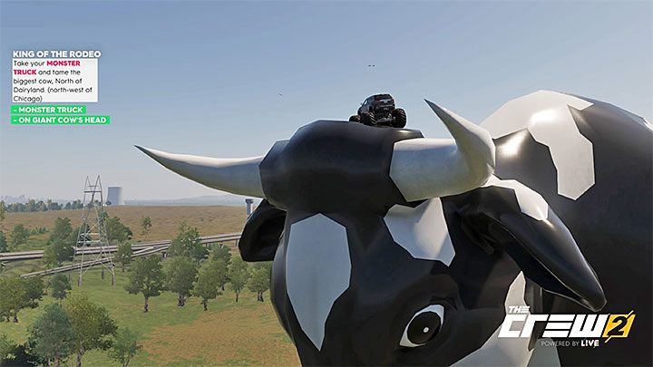 Description: Take your Monster Truck and tame the biggest cow, North of Dairyland - The Crew 2: Album - Freestyle - The Crew 2: Photo Ops - The Crew 2 Game Guide